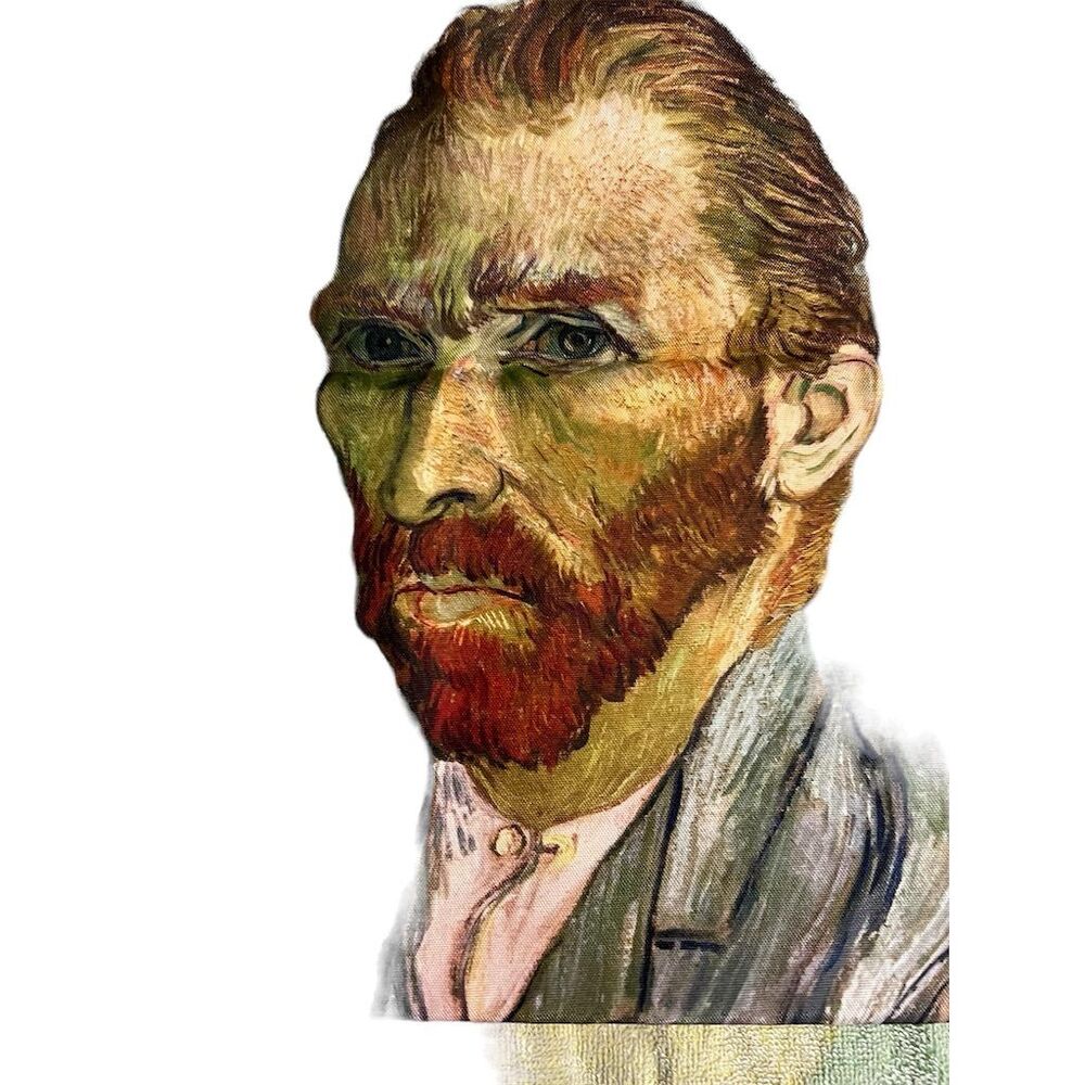 Vincent Van Gogh Self Portrait  Tote Bag Large Multicolor Art Theme Dura… - Picture 4 of 7